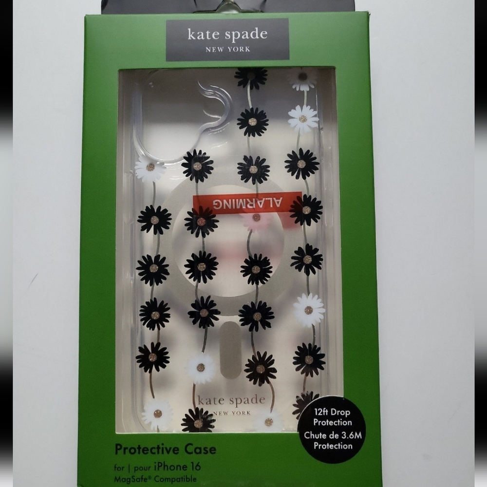 KATE SPADE iPhone 16 Pro MAX case glitter
